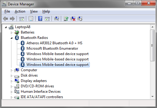 bluetooth peripheral device