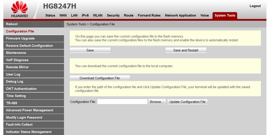 Huawei hg630 firmware download