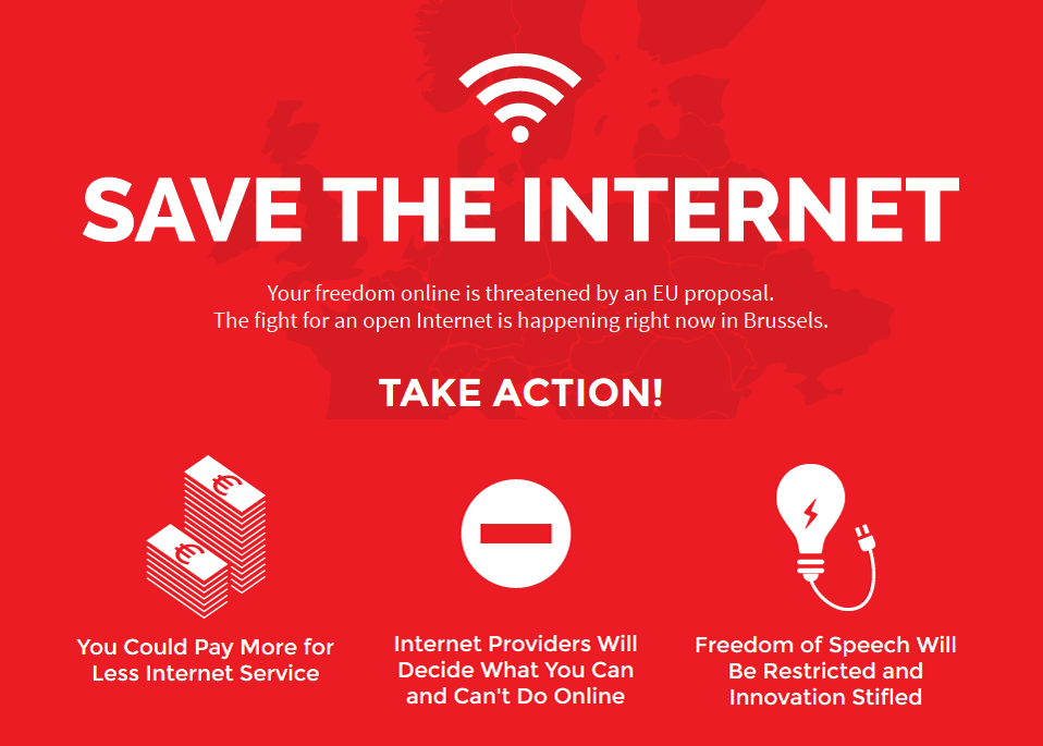 Protect internet neutrality in Europe
