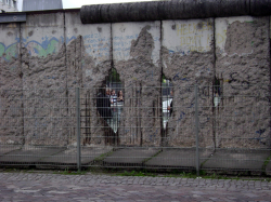 The Berlin wall