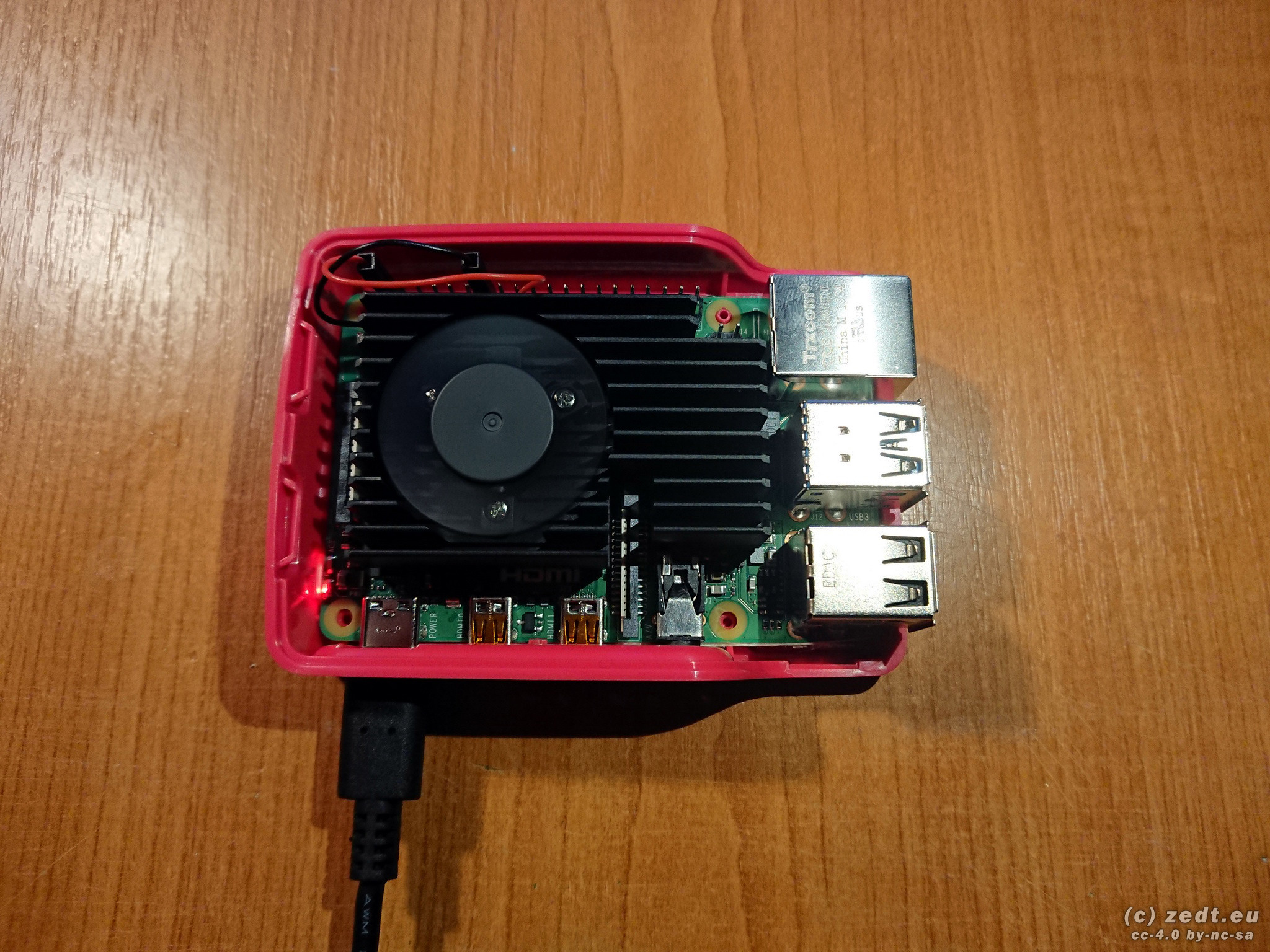 PI4 powered on